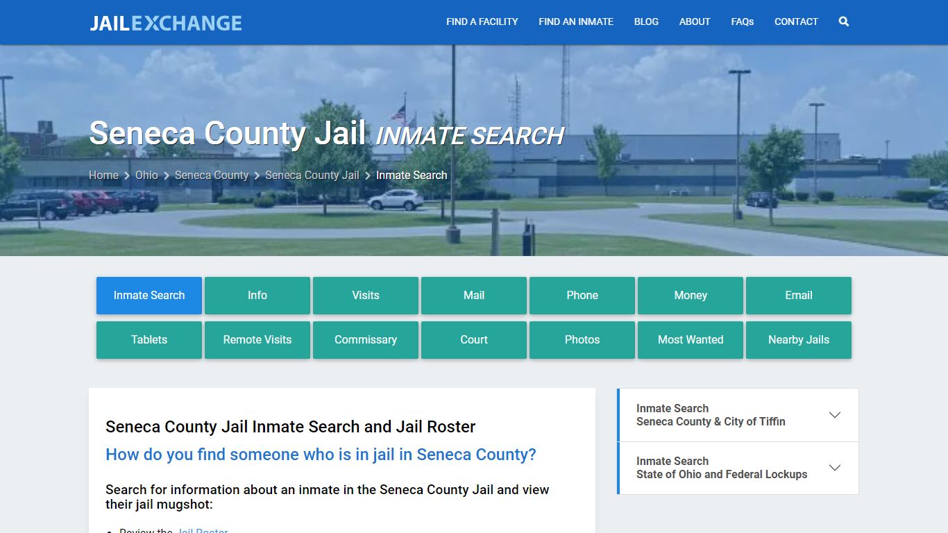Inmate Search: Roster & Mugshots - Seneca County Jail, OH
